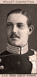 H.R.H Prins Aage af Danmark, 1908. af WD and HO Wills