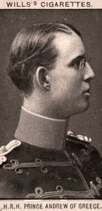 H.R.H Prins Andrew af Grækenland, 1908. af WD and HO Wills