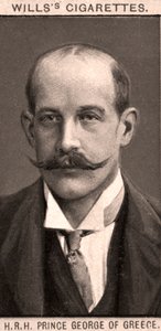 H.R.H Prins George af Grækenland, 1908. af WD and HO Wills