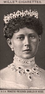 H.R.H. Prinsesse Frederick Charles af Hessen, 1908. af WD and HO Wills