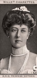 H.R.H Prinsesse Victoria, 1908. af WD and HO Wills