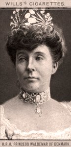 H.R.H Prinsesse Waldemar af Danmark, 1908.