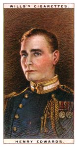 Henry Edwards 1882-1952, engelsk skuespiller, 1928. af WD and HO Wills