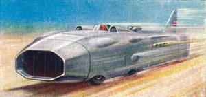 Thunderbolt Captain G. E. T. Eyston, 1938. Kunstnere: Ukendt, WD & HO Wills. af WD and HO Wills
