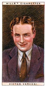 Victor Varconi 1891-1976, ungarsk skuespiller, 1928. af WD and HO Wills