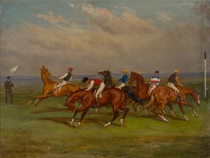 Ved startporten af W.H. Hopkins