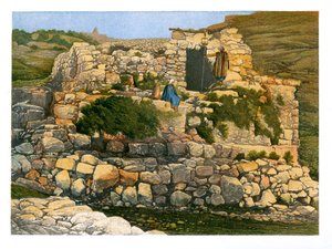 The Well of En-Rogel, Jerusalem, c1870.