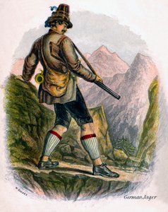 Bayersk bonde, 1809.