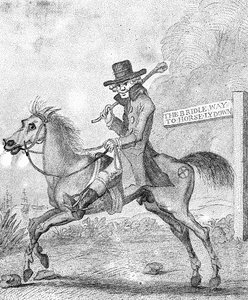 En smule blod, 1787. af W. Dickinson