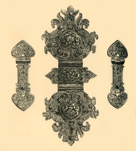 Bogspænder i sølv, 1881. af W. E. Mackaness