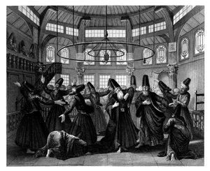 Dervishernes dans, c1870.