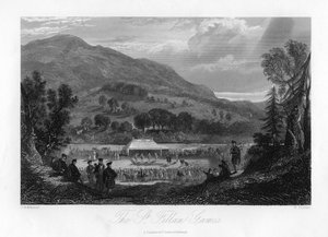 St Fillan Games, Skotland, 1800-tallet.