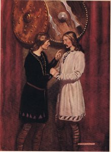 Hamlet taler til Horatio, fra 