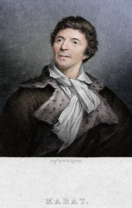 Jean-Paul Marat 1743-1793, læge, videnskabsmand og politisk teoretiker, c1830