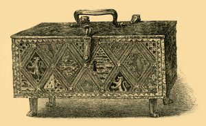 The Valence Casket, c1305-1312, 1881. af W. Harbutt