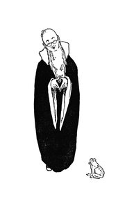 Den gamle rådmand, c1930 af William Heath Robinson