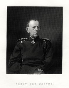 Grev von Moltke, 1800-1891, berømt tysk feltmarskal, 1800-tallet