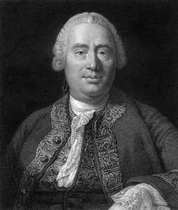 David Hume, skotsk filosof, økonom og historiker fra det 18. århundrede, 1845