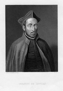 Ignatius af Loyola, overordnet general for Jesu samfund af W. Holl