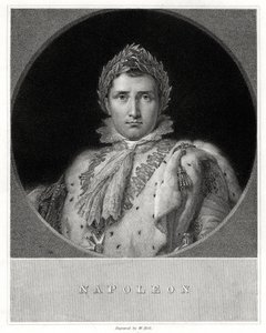Napoleon Bonaparte, 1800-tallet. af W. Holl