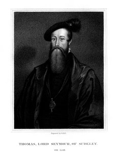 Thomas Seymour, Baron Seymour af Sudeley, yngre bror til Jane Seymour, 1825.