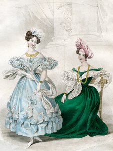Damemode, c1830
