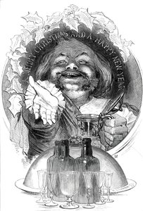 Glædelig jul og godt nytår, 1845.