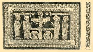 Hildesheim bærbare alter, c1160-1170, 1881. af W Jones