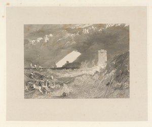Indgang til Fowey Harbour, Cornwall