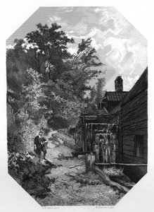 Jacob van Ruysdael, hollandsk landskabsmaler fra det 17. århundrede, c1870.