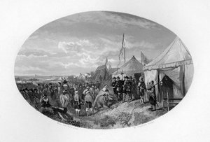 Den første østindiske legation i Holland, 1602, c1870