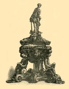 Blækstander af bronze, midten af slutningen af det 16. århundrede, 1881. af W. W. McCarty