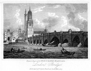 London Bridge, London, 1817.