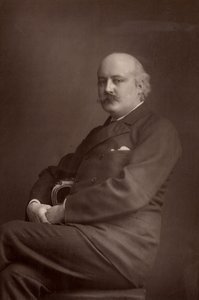 ""(Charles) Hubert (Hastings) Parry (1848-1918) (woodburytype) af W. and D. (after) Downey