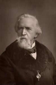 ""George Jacob Holyoake (1817-1906) engelsk sekularist og social reformator. Den sidste person i England, der blev fængslet for ateisme (1842). Aktiv i Andelsbevægelsen. (woodburytype)