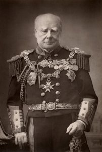 ""Henry Keppel (1809-1904) engelsk admiral og hofmand. (woodburytype) af W. and D. (after) Downey