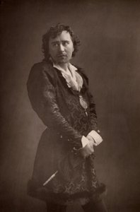""Herbert Beerbohm Tree (1853-1917) engelsk skuespiller-manager. Grundlægger af Royal Academy of Dramatic Art (RADA). (Woodburytype)