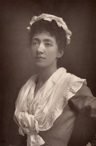 ""Marion Terry (1852-1930) engelsk skuespillerinde og søster til Ellen Terry og Fred Terry (woodburytype) af W. and D. (after) Downey