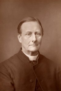 ""Sabine Baring-Gould (1834-1924) engelsk præst, forfatter og salmedigter. Hans mest berømte salme er "Onward, Christian Soldiers" (woodburytype)