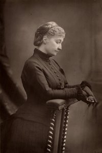 ""Keisarinna Eugenie (1826-1920) Ranskan Napoleon III:n leski. (woodburytyyppi)