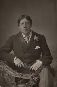 Portræt af Oscar Wilde