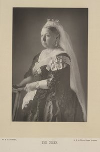 Dronning Victoria. Dronning af Det Forenede Kongerige af Storbritannien og Irland, og (fra 1876) kejserinde af Indien. Portræt.