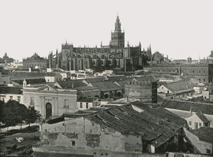 Katedralen, Sevilla, Spanien, 1895. af W and S Ltd