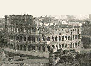 Colosseum, Rom, Italien, 1895.