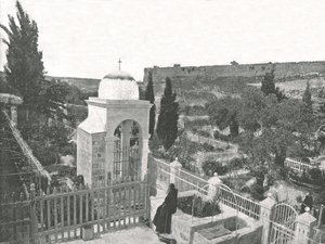 Getsemane Have, Jerusalem, Palæstina, 1895.