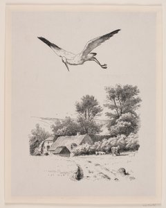 Illustration til Christian Winther, "Chresten og Lene"