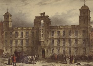 Northumberland House, Strand (chromolitho) af Waldo Sargeant