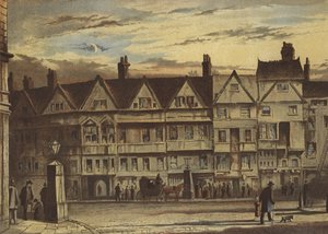 Gamle huse, Holborn-barer (chromolitho)
