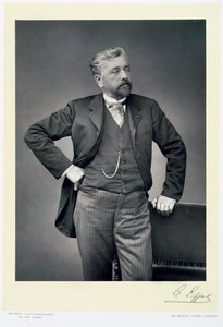 Alexandre Gustave Eiffel, fransk ingeniør, slutningen af det 19. århundrede