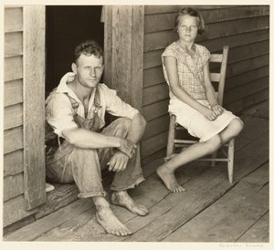 Floyd og Lucille Burroughs, Hale County, Alabama